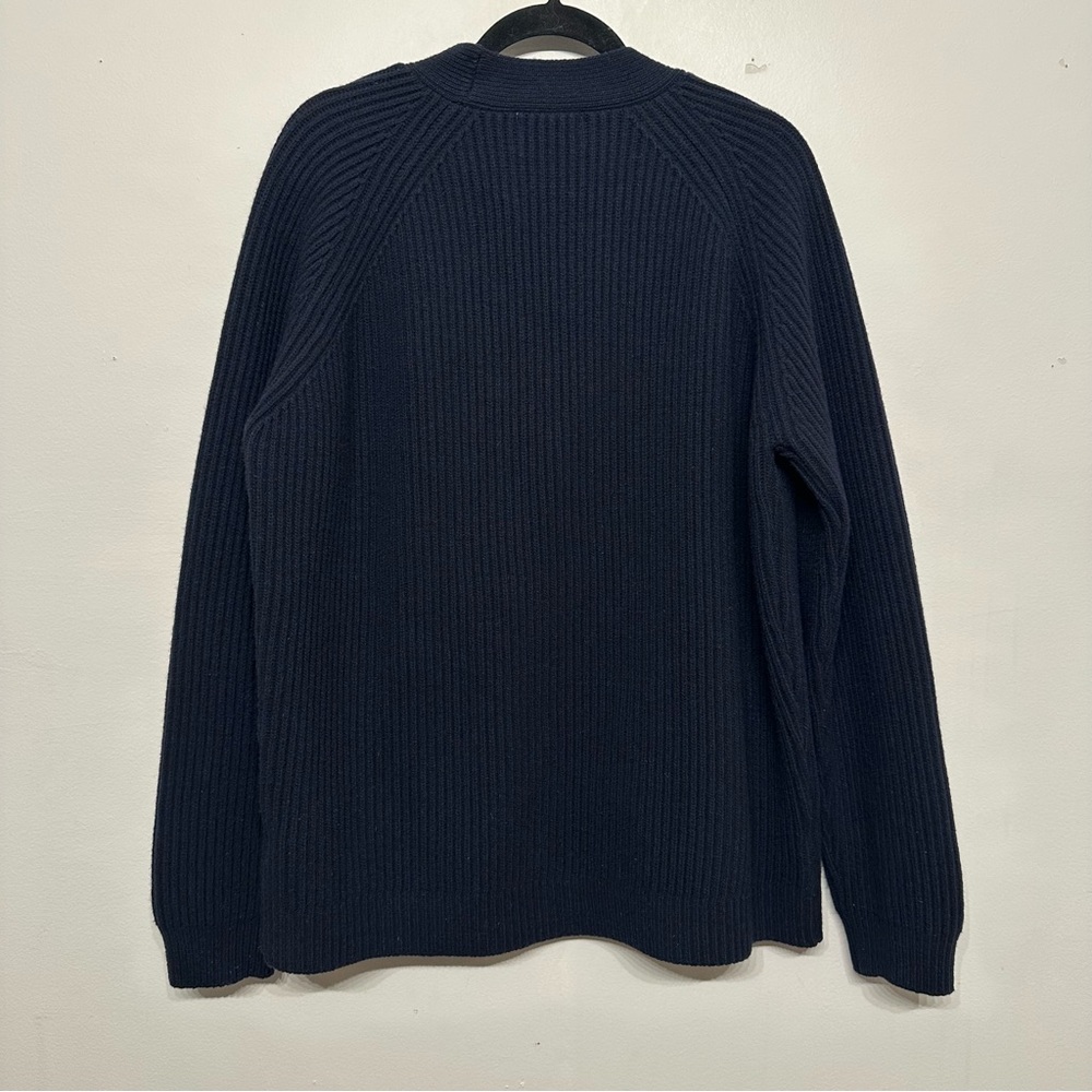 Edmmond Studios Ribbed Wool Button Front Cardigan… - image 2